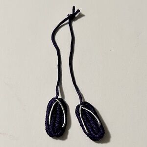Japanese Geta Sandal Shoes Decorative Embroidered Charm